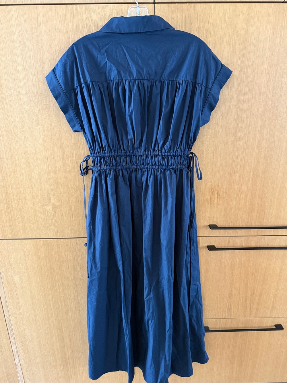 Jodifl Collard Navy Blue Dress women’s size Small - Picture 7 of 9